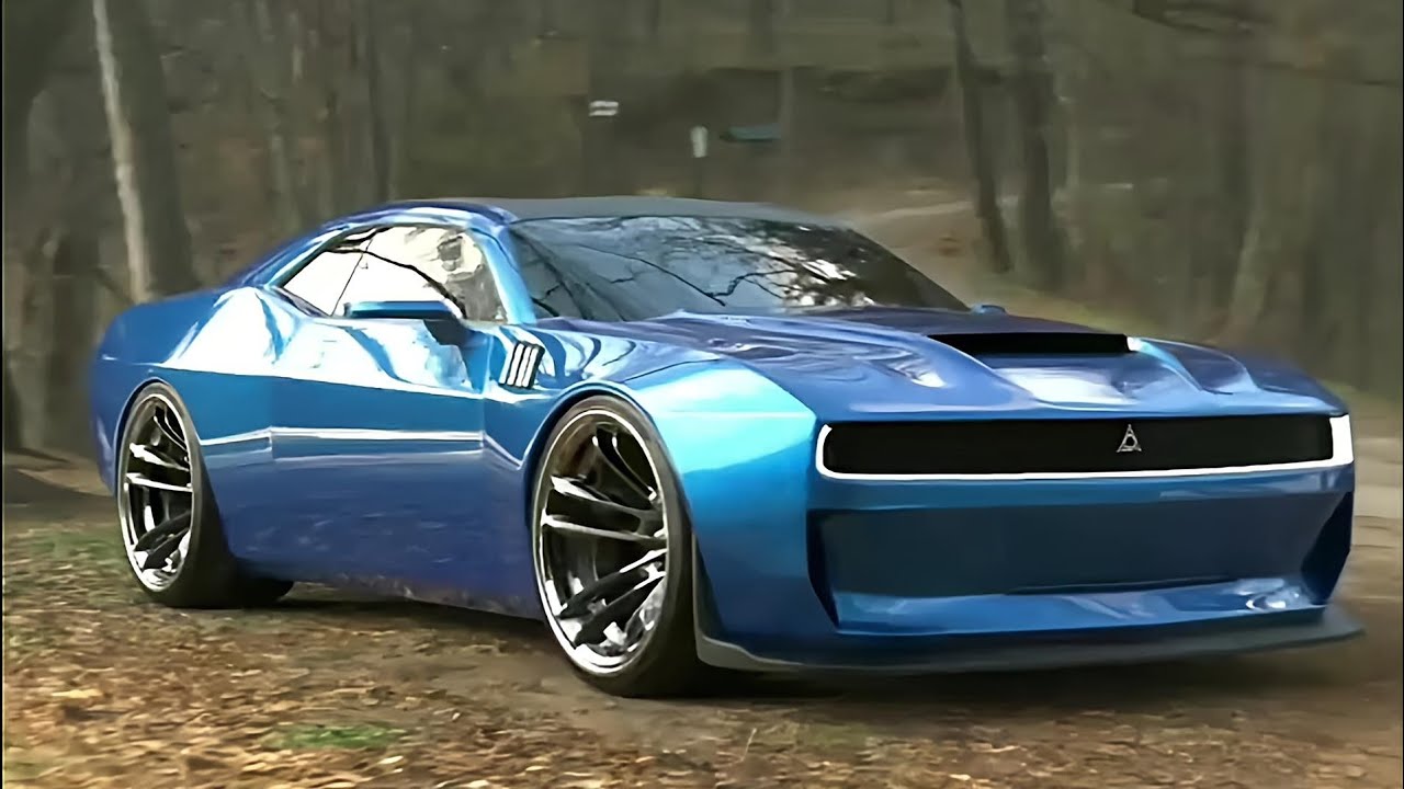 New 2024 DODGE Electric Muscle Car | Dodge Challenger EMuscle - YouTube