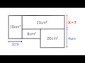 Find the length X | A Nice Geometry Problem | Important Geometry and Algebra Skills explained