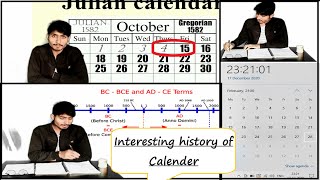 Why 2100 isn't a leap year , math behind Calender !! Gregorian calender Origin !! AD and BC Concepts