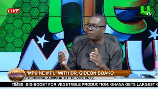 Mpu Ne Mpu On Adekye Nsroma With Dr. Gideon Boako