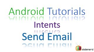 29 Android Intents Example Send Email |