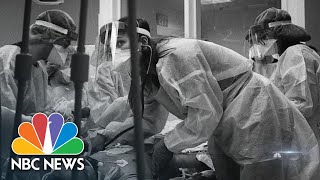 Doctor Captures Powerful Images From Pandemic’s Front Lines | NBC Nightly News