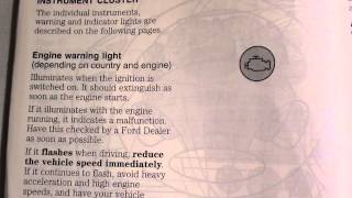 Ford Focus Engine Warning/Management Light - How to deal with it