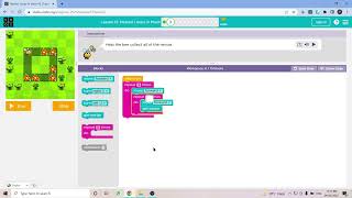 L12-2 |Code.org | Express-2021 | Lesson 12: Nested Loops in Maze | level 2