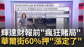 輝達創高後收跌 財報前60%看漲期權蜂擁而至大摩:AI股Q4將再展雄風 輝達財報成重要催化劑｜陳斐娟 主持｜【關我什麼事 PART2】20230823｜三立iNEWS