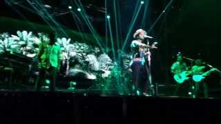 Bruno Mars Gorilla Moonshine Jungle Tour FRONT ROW Staples Center July 28, 2013
