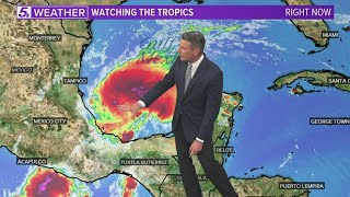 Update: Tropical Storm Karl forms