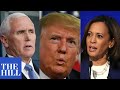 VP DEBATE 2020: Pence and Harris trade barbs over NYT report on Trump's tax returns