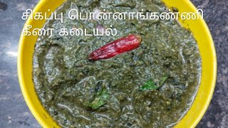 சிகப்பு பொன்னாங்கண்ணி கீரை கடையல் #கீரை மசியல்