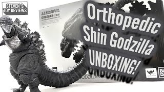 S.H. MonsterArts Shin Godzilla 2016 Orthochromatic Unboxing