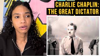 First time watching Charlie Chaplin's speech in The Great Dictator