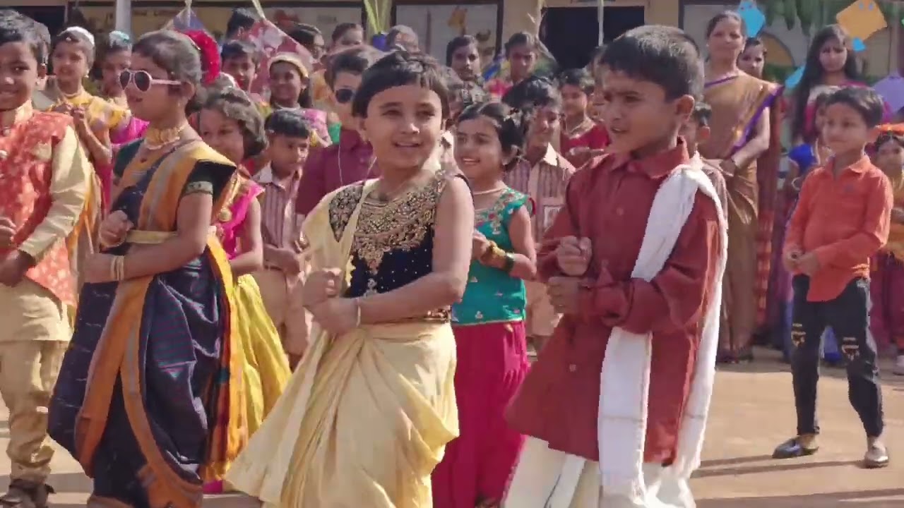 Children's Dance On Bam Bam Bole Song At R G Hibare Public School ...