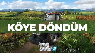 KÖYE DÖNDÜM! - FARMING SIMULATOR