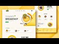 🔥Modern Animated Restaurant Website using ReactJS + Tailwind + Framer-Motion | Food website design