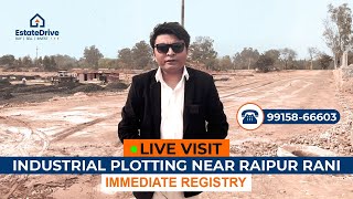 Industrial Plotting In Panchkula | Immediate Registry | 99158-66603