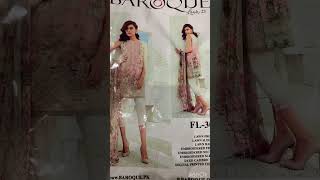 #2023 #hits #baroque #lawn Collection with Organza patches…