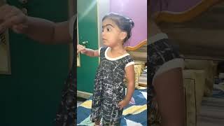 Vijay Dialogue Ipadi Kuda Pesalam Tamil illa Tamizhini#girlbaby#dialouge#talentgirl