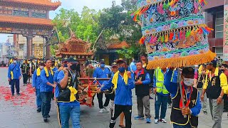 【車城福安宮】恭迎【田中央中隆宮】池、朱王爺平安遶境聖駕~總共28頂神轎精彩熱鬧｜屏東車城鄉田中央中隆宮池朱府千歲歲次壬寅年入火安座週年平安遶境