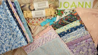 Joann Haul - Final In Store shopping of 2024! Fabric, bead and yarn!