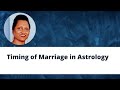 How to Find the Timing of Marriage in Astrology #marriageinastrology