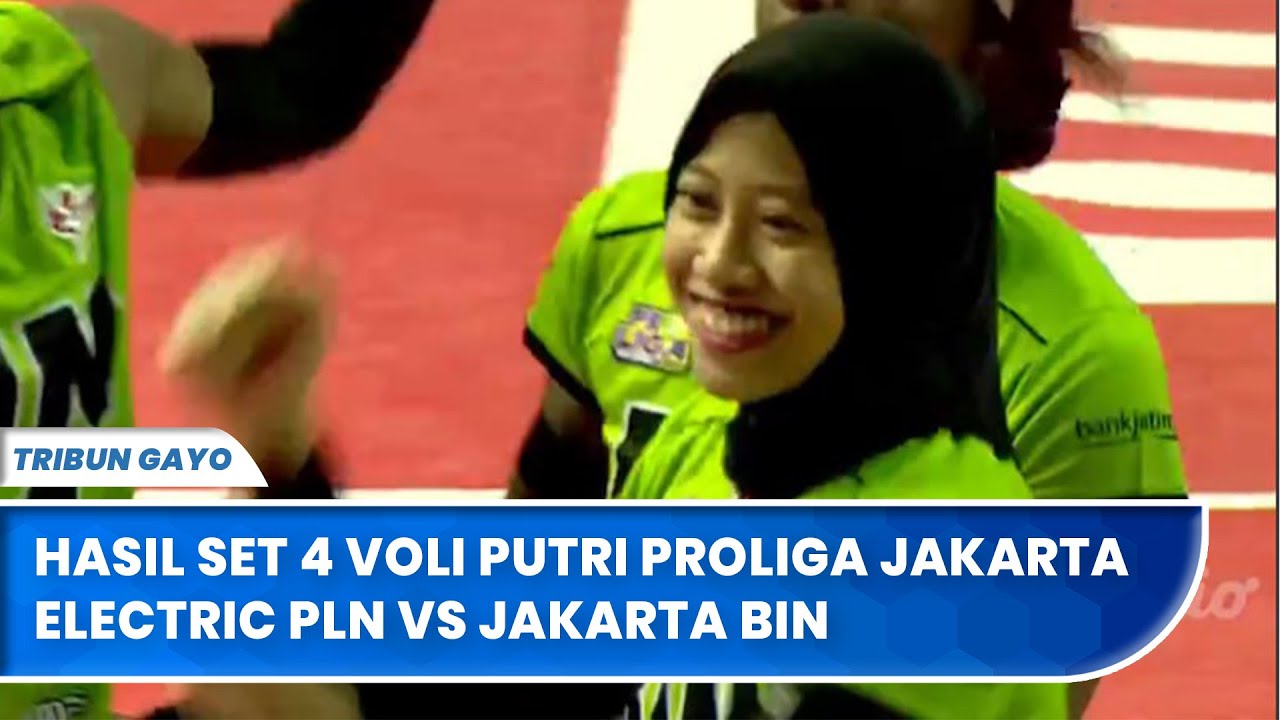 Hasil Voli Putri Jakarta BIN Menang Atas Jakarta Electric PLN 3-1 Di ...