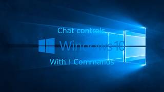 🔴 live - chat controls windows 10