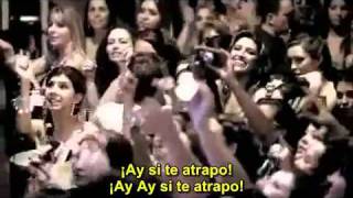 lyrics for the music "ai se eu te pego' - michel telo - from portugues to spanish