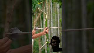 তীর ধনুক #archery #hunting #birds #outdoors #diy #bambooart #bamboo #slingshots #apurbomondol #bambo