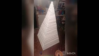 pirámide de unicel