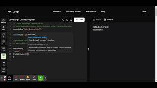 JavaScript array.includes() Method for Effortless Element Checking | #trending | @codeaffairs729