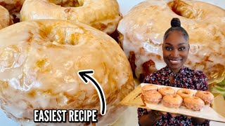 This doughnut recipe is so easy, All you need is store bought biscuits!!!