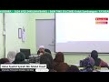 Kuliah Ilmu Mingguan Asnaf Yayasan Bushra