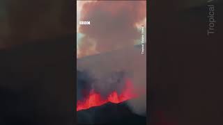 全球最大活火山爆發 － BBC News 中文#shorts