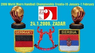 2009 World Men's Handball Championship ГАНДБОЛ BALOMANO GERMANY SRBIJA
