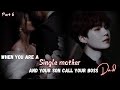 When you are a single mother and your son call your boss Dad || Part 6 || Yoongi FF || Ft : BTS Ot7