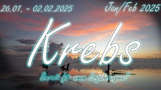 ♋Krebs/Cancer 26.01. - 02.02.2025 : Bereit für neue Erfahrungen?