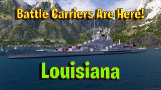 Meet The Louisiana! Legendary American Battle Carrier in World of Warships Legends!