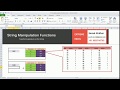 String manipulation functions | Excel VBA | Macros | Tutorial