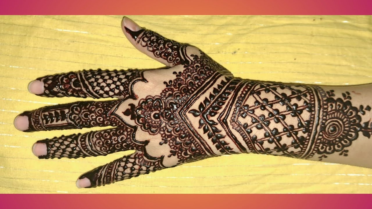 Back Full Hand Mehndi Designрџ ґ Youtube