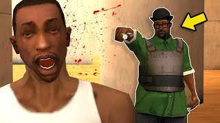 What Happens if Big Smoke KILLS CJ in GTA San Andreas during End of The Line?