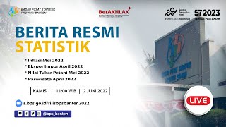 Rilis Berita Resmi Statistik 2 Juni 2022