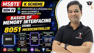Understanding Memory Interfacing with the 8051 Microcontroller | K scheme | MSBTE | Toshib Tutorials