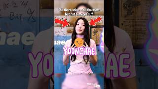 everyone's voice still the same but not Yoonchae's!? 🤔 #katseye #yoonchae #yoonchaeedit #yoonchip
