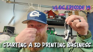 Starting a 3D Printing Business: vlog #19 - When Prints (and Plans) Don’t Stick!