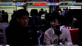 제6회 인천 서구청장배 남자 레귤러 준결승 장우석 vs 강석진 (해설 서동삼,김은조)