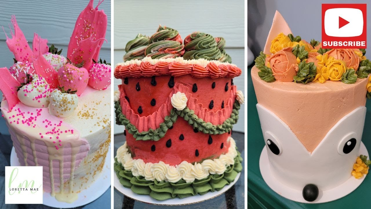 Gorgeous Cakes Beautiful Cake Decorating Compilation Youtube