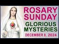 The Rosary Today I Sunday I December 8 2024 I The Holy Rosary I Glorious Mysteries