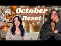 OCTOBER RESET ✨ budgeting, financial goals, monthly reflections, books, favorites, and goals