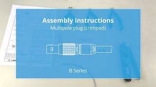 LEMO's B series crimped connector assembly - FGG.0B.304.CYCD42