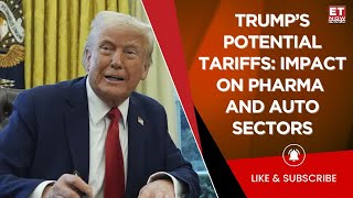 What Could Be Impact of Trump’s Potential Tariffs on India’s Pharma \u0026 Auto Sectors in Coming Future?